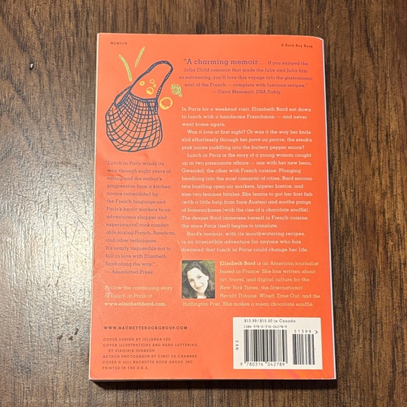 Lunch in Paris Book by Elizabeth Bard - Picture 2 of 6